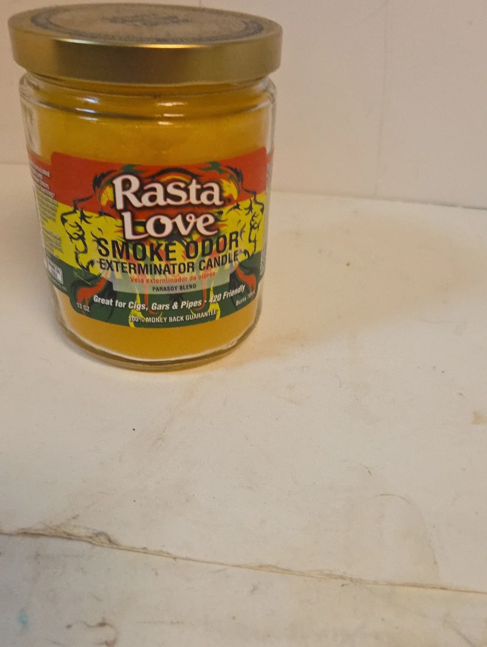 Smoke Odor Exterminator Candle - Yellow